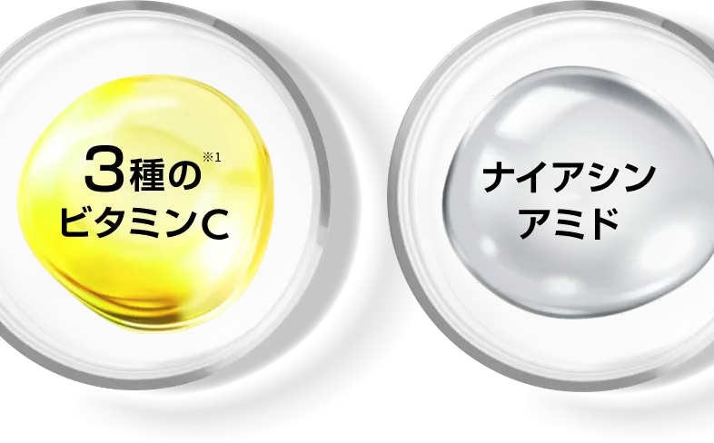3種のビタミンC ナイアシンアミド